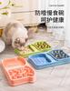 Tigela para Cachorro Amazon Alimentador de Pet Prato Lick para Gatos Tigela Alimentadora Lenta Anti-Engasgo para Cachorros Tigela Dupla Divertida Treinamento de Alimentação Lenta