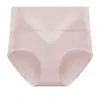 [Recrutando Agentes para Venda por Consignação] Calcinha Feminina Taxol 100% Algodão de Cintura Média a Alta, Alta Elasticidade, Cor Sólida, Controle de Barriga, Antibacteriana