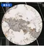 Plato giratorio de piedra sinterizada para mesa para uso doméstico Mesa redonda grande Mesa de restaurante Bandeja giratoria Plato giratorio moderno minimalista de lujo ligero