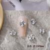 Producto terminado con taladro de cristal para uñas K9, 33 bolas de taladro de cristal de alta calidad con corte Huanzi, red flash, joyería de oro rojo