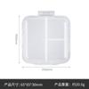 Caja de plástico PP transparente, caja de almacenamiento de varios tamaños, caja de almacenamiento transparente para piezas, caja de embalaje de productos pequeños