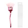 Brocha Nueva de Polvo Rosa Negra Pieza Única Brocha para Polvo de Uñas Brocha de Cerdas Suaves Brocha para Polvo Brocha de Maquillaje para Principiantes