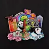Imanes de Refrigerador de Madera Originales al por Mayor con una Tendencia Nacional, Souvenirs de Viaje de Beijing, Hangzhou, Shanghái, Tianjin, Wuhan, Cuidadosamente Seleccionados