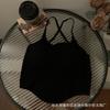 Ropa Exterior Picante de Verano Spice Girls Sexy Cruzado Hermosa Espalda Ropa Interior de una Pieza Ropa Interior Almohadilla en el Pecho Tirante Chaleco Pequeño Ropa Exterior Top