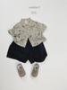 Shorts infantis estilo coreano, roupas infantis, novo verão, preto puro, calças de cinco pontas, leves, casuais, da moda, calças de comprimento médio para meninos e meninas