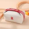 Bolsa para Lonchera Marca H, Neceser de Viaje, Bolsa Portátil de Lona para Maquillaje, Bolsa Portátil de Almacenamiento de Cosméticos para Mujer al por Mayor