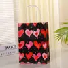 Bolsa de Regalo para el Día de San Valentín amor amor Bolsa de Papel Día de los Caídos Empaque de Joyería Bolsa Tote Al por Mayor