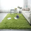 Alfombra larga de pelo para uso doméstico en sala de estar para niñas, alfombra de mesita de noche para dormitorio, felpudo de felpa de cobertura total, alfombra para sofá y mesa de centro