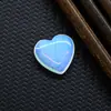 Corazón de Melocotón de Cristal Venta al por mayor Transfronteriza Colgante de Jade Accesorios Pulsera Colgante Hecho a Mano en Forma de Corazón Adorno 20 mm Piedra Preciosa
