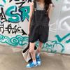 Mono de Mezclilla para Mujer 2026 Nuevo Estilo Verano Pantalones Cortos de Pierna Ancha Holgados Adelgazantes para Figuras Pequeñas, Pantalones Elegantes y que Reducen la Edad