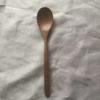 Ala de Pollo Madera Sin Pintar Niños Pequeña Cuchara de Madera Boca Redonda Cuchara Pequeña Cuchara de Madera Cocina de Madera Resistente al Calor Vajilla para Uso en el Hogar