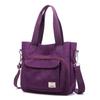 Bolsas para Mujer 2020 Nueva Mamá Gran Capacidad Hombro Portátil Exterior Cruzada Hombro Tela de Nylon Bolso de Hombro