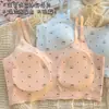 Ropa Interior Sin Costuras de Nylon Estilo Fresco de Verano de Seda de Hielo para Adolescentes, Sujetador para Estudiantes de Secundaria y Preparatoria en Etapa de Desarrollo