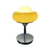 Lámpara de Mesa Vintage de Tarta de Huevo Estilo Bauhaus Lámpara de Estudio Dormitorio Mesita de Noche Luminaria Regulable