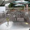 Mesa y sillas de comedor para restaurante de barbacoa famoso en Internet, mesa plegable sencilla, mesa redonda para restaurante de barbacoa, sillas plegables impermeables para exteriores, mesa de comedor