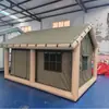 Tiendas inflables universales para exteriores para clases de entrenamiento y ejercicio, tiendas de campaña para acampar para hacer fila y alojamiento, tiendas inflables de camuflaje