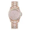 Pulseira de Aço com Pedras Strass Céu Estrelado de Alto Giro para Comércio Exterior, Relógio de Pulso Feminino de Quartzo da Moda em Liga Metálica, Venda Direta da Fábrica