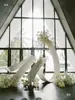 Paneles Decorativos para Bodas con Sombrilla, Curvas de Forma Libre, Olas, Arcos, Espirales y Diseños Versátiles de Tela Elástica para Arreglos de Boda