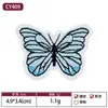 Parches de Bordado de Mariposas Lindos, Coloridos y Hermosos para Ropa de Bebé, Parches Termoadhesivos, Artículos Creativos Personalizados de Venta Caliente Transfronteriza