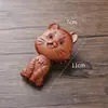 Bolsa Aromática de Sándalo Rojo Zodiacal Peine de Sándalo Masajeador de Piel Peine con Cojín de Aire Peine para Bebé de Un Año Peine Portátil de Dibujos Animados para Niños
