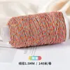 Rollo grande de hilo de algodón para hacer rosarios, borlas y otras manualidades; Hilo de algodón estilo Xizang para cuentas de rosario, al por mayor
