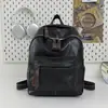 Mochila Escolar de Cuero Suave Pu Transfronteriza para Mujer, Mochila Casual de Viaje Estilo Japonés para Estudiantes Universitarios, Mochila Casual de Moda de Gran Capacidad