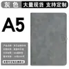 Caderno com Fivela A5 Logo Personalizado Livro de Registros de Reunião Fivela Redonda Caderno de Estudante Bloco de Notas para Escritório Comercial Atacado