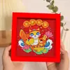 Año Nuevo Año del Serpiente Pintura de Diamantes Hecho a Mano Diamante Diy Hello Kitty Pegatina de Diamante Pintura Decorativa Pintura de Diamantes para Niños Venta al por Mayor