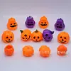 Plástico Variedade de Baldes de Abóbora com Rosto de Fantasma Bruxa Decoração de Halloween Adereços de Cena Festival dos Fantasmas Enfeites Decorações de Halloween