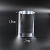Suporte Exibidor Cilíndrico Transparente de Acrílico Modelo Base de Perfume de Mão Joias Joias Display de Cosméticos Adereços de Fotografia