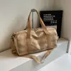 Bolsa de Viaje Ligera de Gran Capacidad Resistente al Desgaste a Prueba de Salpicaduras para Mujeres Separación Seco-Húmedo Deportes Natación Fitness Almacenamiento Bolso de Mano