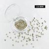 Rinestones para Uñas Dongzhou, Rinestones Redondos de 3 mm con Parte Posterior Puntiaguda, Accesorios para Joyería DIY, Rinestones Brillantes, Rinestones Adhesivos para Uñas, Rinestones para Uñas Portátiles