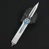 Delta Peripheral Polaris Cuchillo Integrado 22cm Metal de Aleación Modelo de Hélice sin Filo Pieza de Exhibición Coleccionable