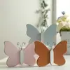 Adornos de Escritorio de Mariposa Creativos Coloridos de Nuevo Producto Transfronterizos Artesanías de Madera Simples para el Hogar Decoración para el Hogar y el Dormitorio