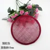 Fotografía de Boda Tocados diy Bolsa de Materiales Accesorios Topper Novia Francesa Retro Base de Gota de Agua Accesorios Semi-acabados