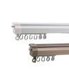 Riel para cortina Deyu aleación de aluminio engrosado silencioso riel recto riel montaje superior monorriel doble deslizamiento accesorios para cortina mayoreo