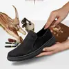 Zapatos de Piel Genuina para Hombre Gongyang 2026 Nuevo Modelo Zapatos Casuales de Negocios de Piel Genuina Mocasines para Hombre Suela Suave Negra Zapatos para Hombre