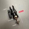 Cabeça esférica de 17 mm gira 1/40000 para vagens de ervilha adaptador de cabeça de reposição para saída de ar de carro suporte para celular 360 graus