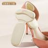 Sapatos Grande Mudança Pequeno Anti-desgaste Pé Adesivo de Calcanhar Anti-queda Calcanhar Meio Tamanho Almofada Palmilha de Salto Alto Feminino Sapatos Grande Tamanho Único Ajuste Artefato