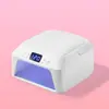 Reposabrazos para uñas 2 en 1 con lámpara LED UV, luz de curado rápido de mano, secador rápido para esmalte en gel, lámpara de almohada portátil para manicura