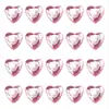 Pegatinas de Diamantes para Niños Dibujos Animados Princesa Femenina Corazón Estéreo 3D Pegatinas de Piedras de Cristal Preescolar Recompensa Pegatinas Pequeñas