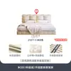Cama colgante de tela estilo crema francesa y Ji, moderna, sencilla, ligera, de lujo, para dormitorio principal, con tecnología de franela y nube de hadas.