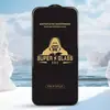 Película Protetora para Celular King Kong Preto HD Apple 17 Filme Temperado de Alumínio Alto iPhone 16 Promax Película de Tela Inteira à Prova de Poeira