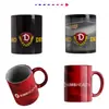 Taza de cerámica para sublimar, taza creativa exquisita, taza de café que cambia de color, venta directa del fabricante, calidad garantizada, taza publicitaria con recubrimiento