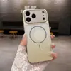 Funda de Teléfono Magnética Fina con Purpurina de Cielo Estrellado Transformable al Instante para Apple 17PROMAX Tendencia 16PRO Acrílico 11/12