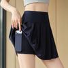 Falda Plisada de Bolsillo Ropa Exterior para Mujer Falda de Tenis Antiexposición Falda Corta para Deportes al Aire Libre Delgada Talla Grande Ajustada Falda Pantalón de Yoga