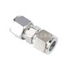 Conector de manguito de tarjeta de acero inoxidable 304 estándar nacional recto medio diámetro igual manguito de tarjeta bidireccional reductor bidireccional reductor reductor tubo de instrumento 8