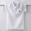 Camiseta para Niños Camisa Polo de Algodón de Xinjiang Talla Mediana y Grande Ropa de Niño Manga Corta Cuello Solapa Estudiante Bebé Verano Top Guapo 8