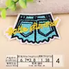 Adesivo de Tecido Bordado Binyan Carimbos de Bordado para Computador Moda DIY Morango Diamante Guarda-chuva Decoração de Roupas Adesivo Patch Adesivo