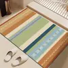 Alfombra Antideslizante Moderna Minimalista para Baño, Alfombrilla de Pie Absorbente de Agua de Secado Rápido para Entrada de Baño, Alfombrilla de Piso de Tierra de Diatomeas, Alfombrilla para Entrada de Cocina